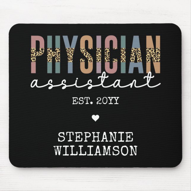 Anpassningsbar Physician Assistant Physician Assoc Musmatta (Framsidan)