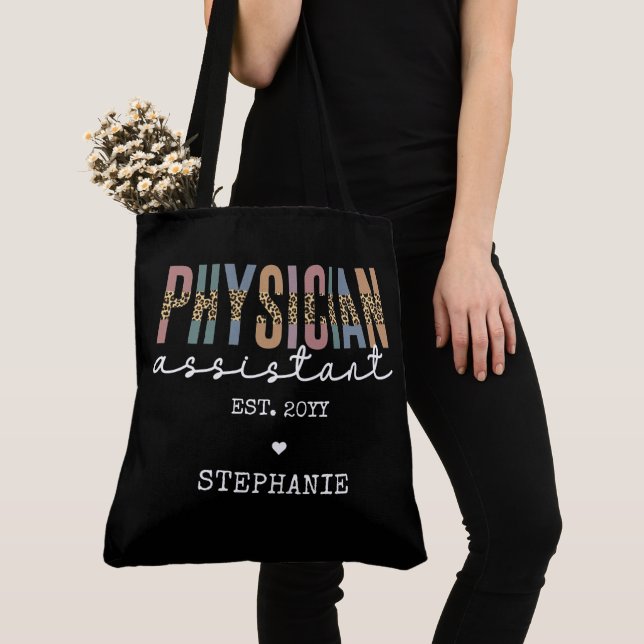 Anpassningsbar Physician Assistant Physician Assoc Tygkasse (Närbild)