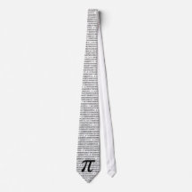 Anpassningsbar Pi 3.14 Math Geek Tie