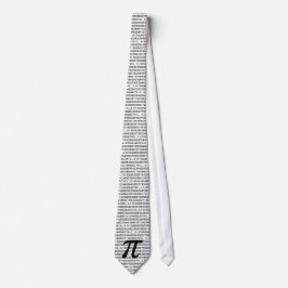 Anpassningsbar Pi 3.14 Math Geek Tie Slips