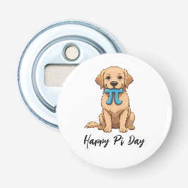 Anpassningsbar Pi Day-Hund med Pi-symbol | Lycklig Flasköppnare