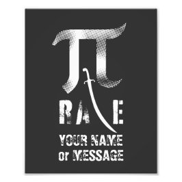 Anpassningsbar Pi Day Pi Rate Poster