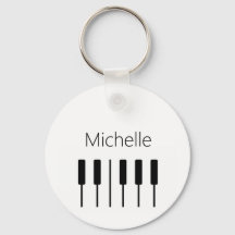 Anpassningsbar piano nycklar tote bag för lärare o