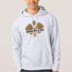 Anpassningsbar Pickleball Hoodie - Monogrammed Nam