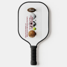 anpassningsbar pickleball paddel