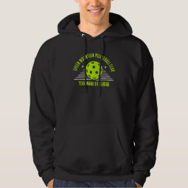 Anpassningsbar Pickleball Team Namn Klubb League Hoodie