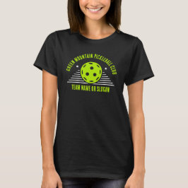 Anpassningsbar Pickleball Team Namn Klubb League T Shirt