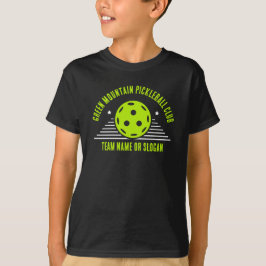 Anpassningsbar Pickleball Team Namn Klubb League T Shirt