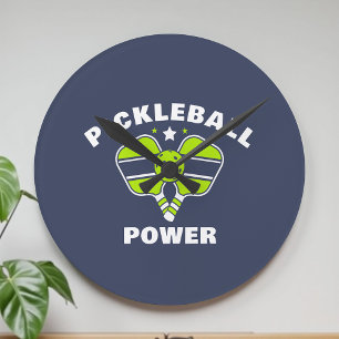Anpassningsbar Pickleball Team Rund Klocka