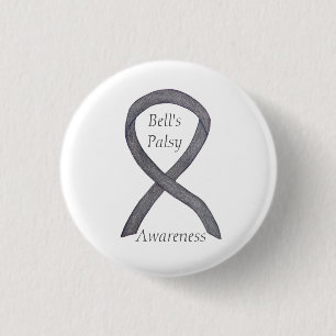 Anpassningsbar Pin för Bell's Palsy Awareness Rib Knapp