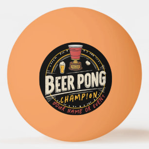Anpassningsbar Ping Pong Beer League Pingisboll