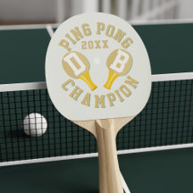 Anpassningsbar Ping Pong Champion Paddle for Champ