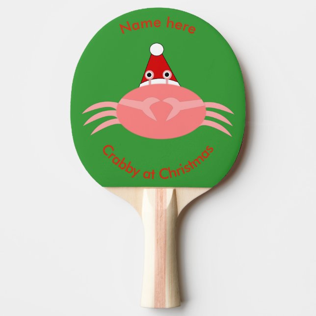 Anpassningsbar Ping Pong Paddle Pingisracket (Framsidan)