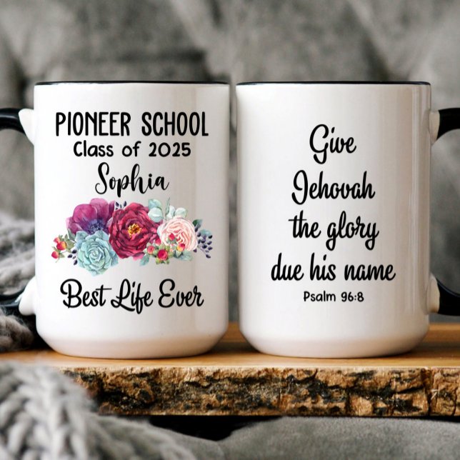 Anpassningsbar Pioneer School Gift Jw Pioneer Scho Mugg (Skapare uppladdad)