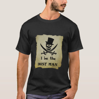 Anpassningsbar Pirat Bröllop Shirt T
