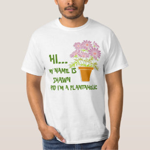 Anpassningsbar Plantaholics Anonymous Plant Älskar T Shirt