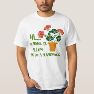 Anpassningsbar Plantaholics Anonymous Plant Älskar T Shirt