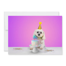 Anpassningsbar platt festinbjudan 5x7