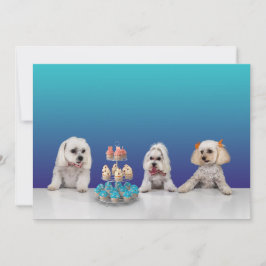 Anpassningsbar platt festinladningskort 5x7 inbjudningar