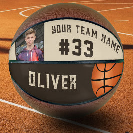 Anpassningsbar Player Namn & Number Team Namn Phot