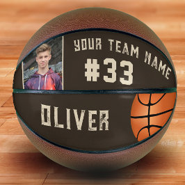 Anpassningsbar Player Namn & Number Team Namn Phot