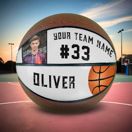 Anpassningsbar Player Namn & Number Team Namn Phot