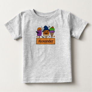 Anpassningsbar pojk Halloween T-shirt
