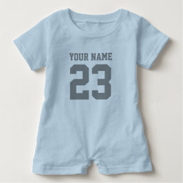 Anpassningsbar pojkar sportfotbollstjersey baby ro tee shirt