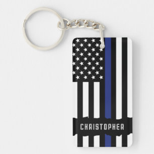 Anpassningsbar polis Thin Blue Line Polis