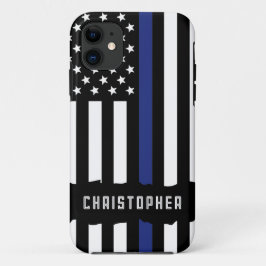 Anpassningsbar polis Thin Blue Line Polis