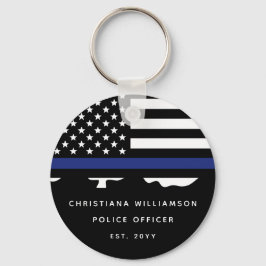 Anpassningsbar Polischef Polisakademin Studenten Nyckelring