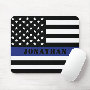 Anpassningsbar polischef Thin Blue Line Polisen De Musmatta