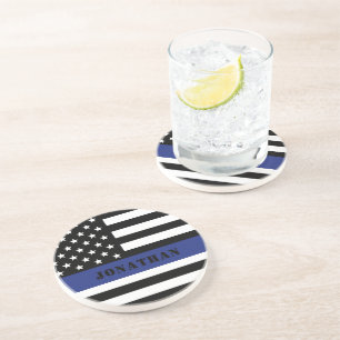 Anpassningsbar polischef Thin Blue Line Polisen De Underlägg