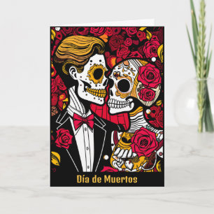 Anpassningsbar 💀 Pop Día de Muertos Kort