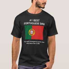 Anpassningsbar PORTUGISISKA PAPPA T Shirt