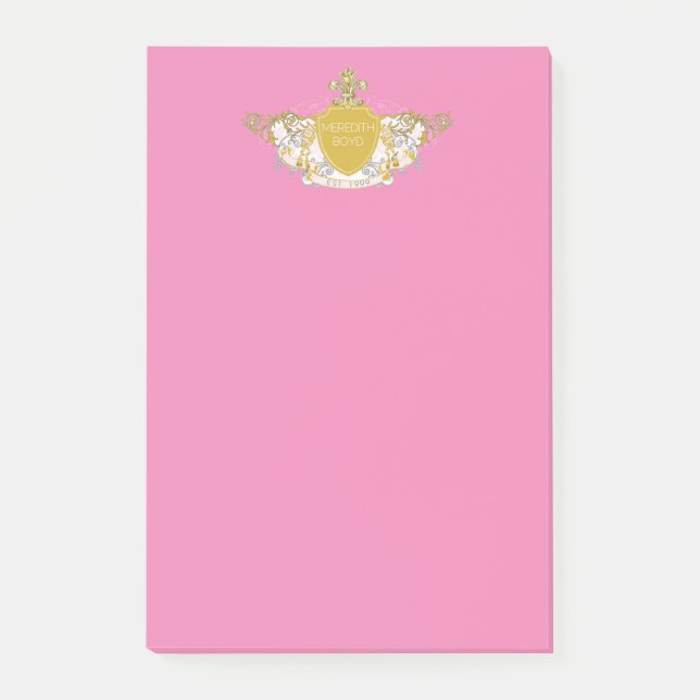 Anpassningsbar Post-it-anteckningar! Anpassa dina  Post-it Block (Framsida)