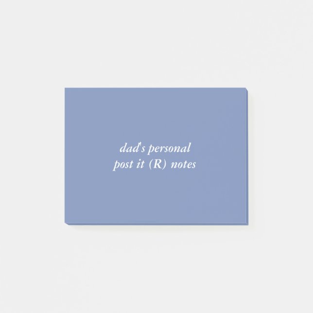 anpassningsbar postar det (R) noterar Post-it Block (Framsida)