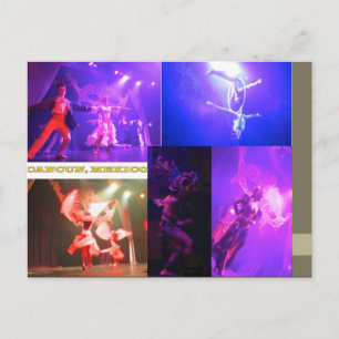 ANPASSNINGSBAR POSTCARDS- CANCUN COLLAGE 7 VYKORT