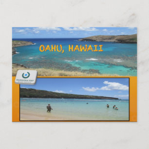 ANPASSNINGSBAR POSTCARDS- HAWAII COLLAGE# 13 VYKORT