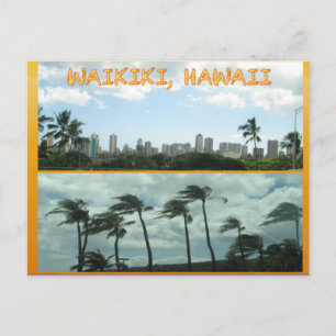 ANPASSNINGSBAR POSTCARDS- HAWAII COLLAGE# 15 VYKORT
