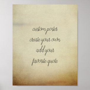 anpassningsbar poster lägga till din egen offertvi