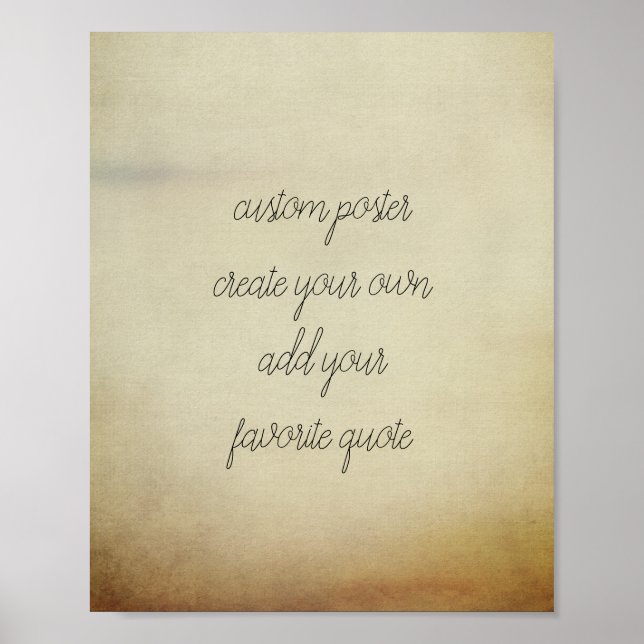 anpassningsbar poster lägga till din egen offertvi (Framsidan)