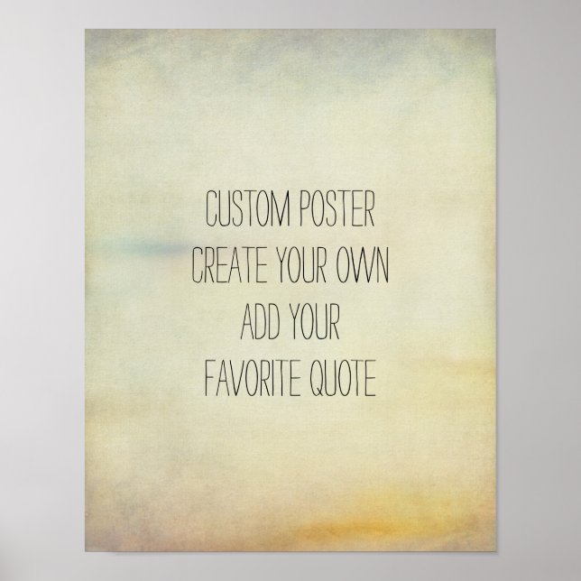 anpassningsbar poster lägga till din egen offertvi (Framsidan)