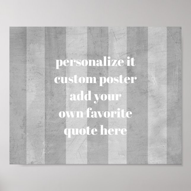 anpassningsbar poster lägga till offerten shabby c (Framsidan)