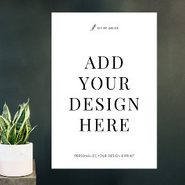 Anpassningsbar - Poster utskrift för företag 27 x 