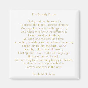 Anpassningsbar prayer sång citerar inspirerande me magnet