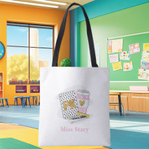 Anpassningsbar Pre K Teacher White Notebook School