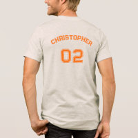 Anpassningsbar Premium Soft Player Namn Jersey Num
