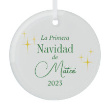 Anpassningsbar Primera Navidad Ornament