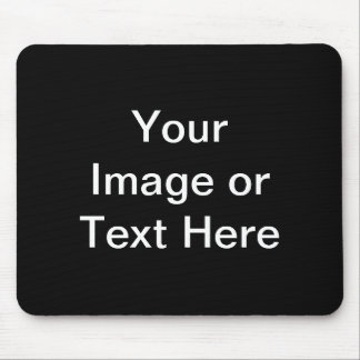 Anpassningsbar Produkter i svart Musmatta